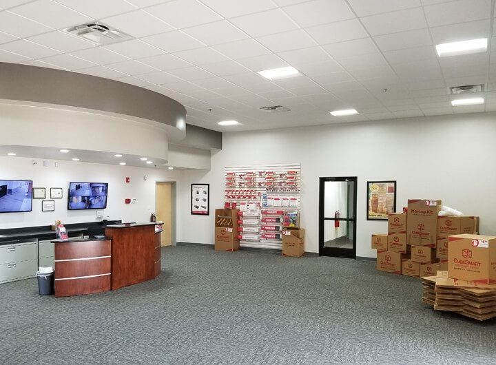 Cube Smart Storage Units LED Lighting