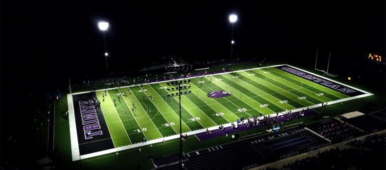 led sport lighting example by National LED