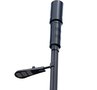 smart commercial led light poles