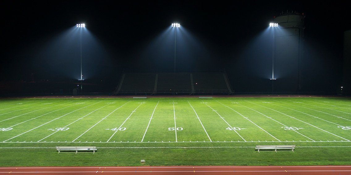 Industries 8 led lighting for sports in beaumont