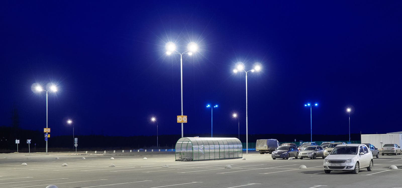 parking lot led lighting in dallas