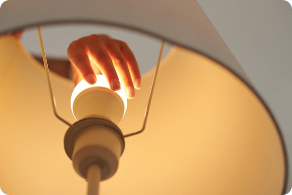 an LED bulb