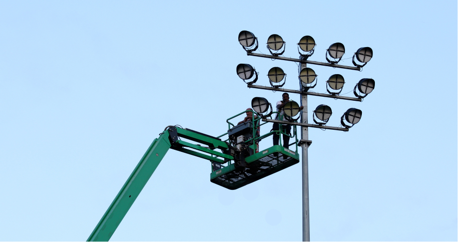 Sports Lighting Footcandle Standards for Baseball National LED