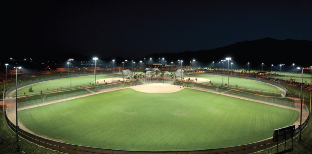 Sports Lighting Footcandle Standards for Baseball National LED