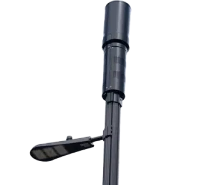 smart commercial led light poles