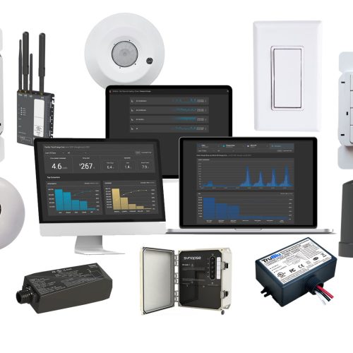 Image of varies Commercial LED lighting controls