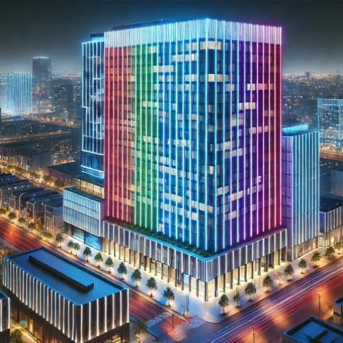 RGB(W) Architectural Lighting in Large-Scale Projects